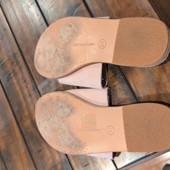 Ancient Greek Ligia Sandals Blush Leather - Picture 8 of 8